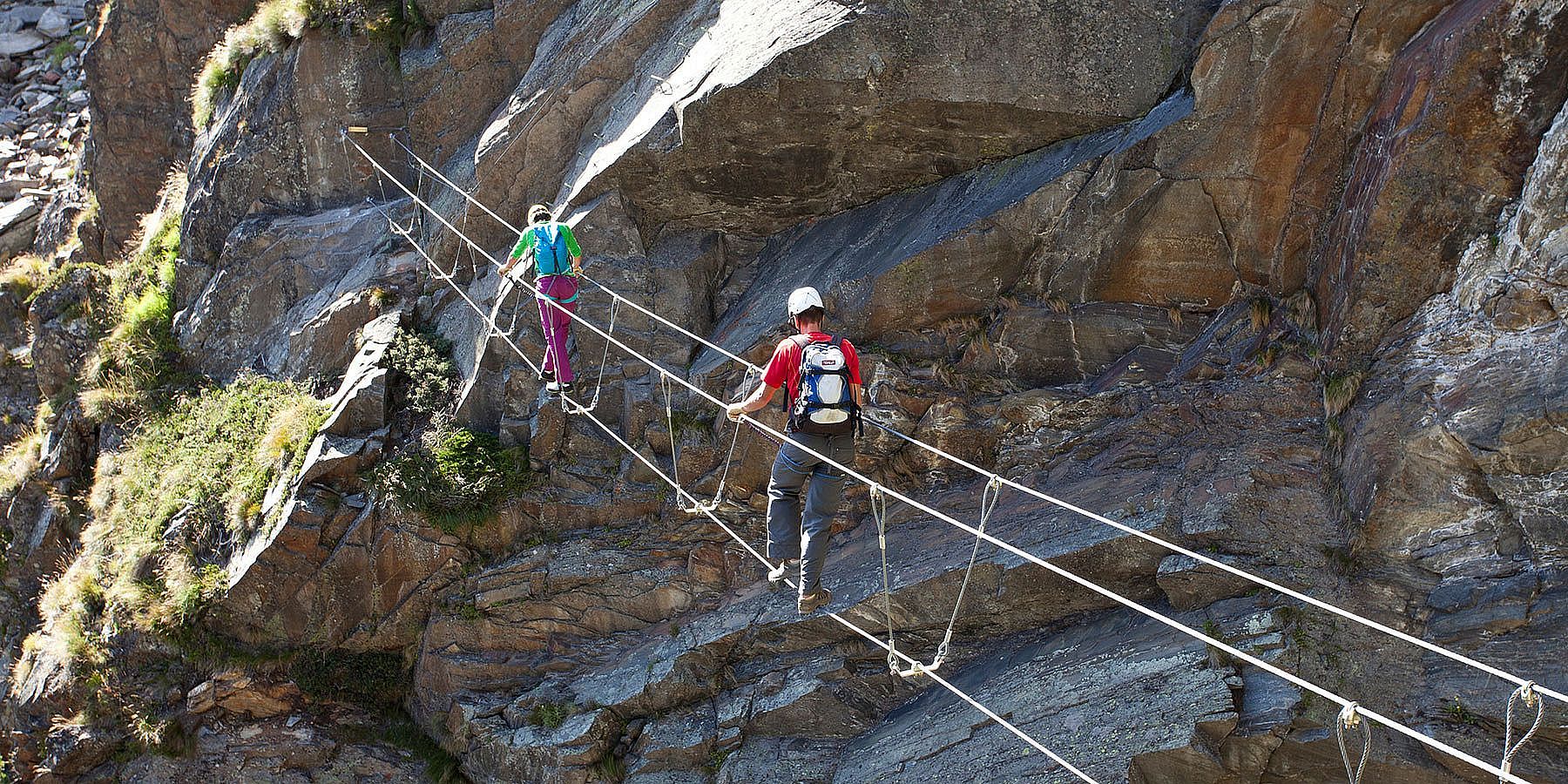 Klettersteig im Ötztal